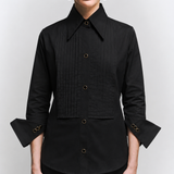Blusa Smoking Negra