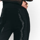 Pantalón aurífera negro/negro