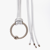 Cinturón Río Slim Silver