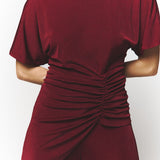 Top Eugenia Burgundy
