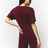 Top Eugenia Burgundy