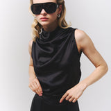 Blusa Giannina negra